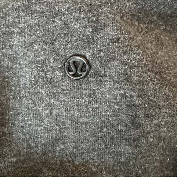 Lululemon Avenue Funnel neck Pullover sweatshirt dark gray charcoal Size 10 - Picture 12 of 15